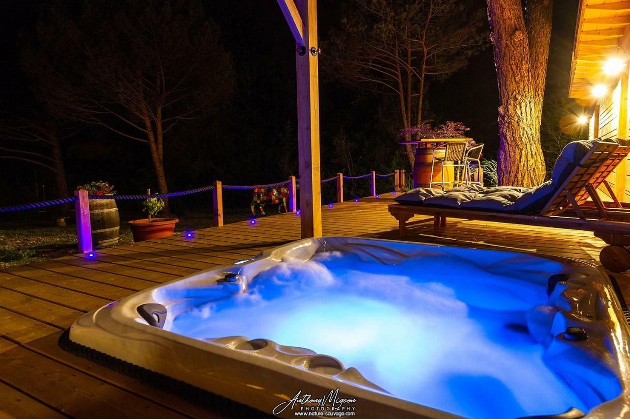 La Cabane A Papi Thénac Buitenkant foto